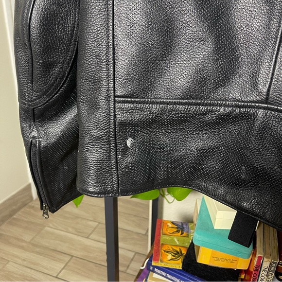 Dainese Settantadue Padded Mens leather motorcycle jacket Sz 54 Codice Controllo - Picture 6 of 16